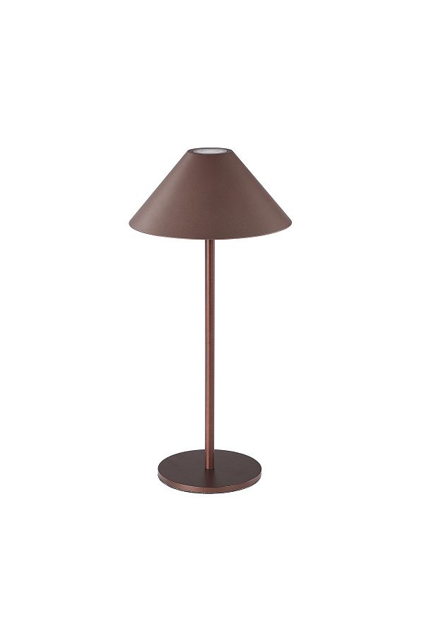 Tescomak-Rechargeable touch led table lamp, 3 brown color temperatures 1