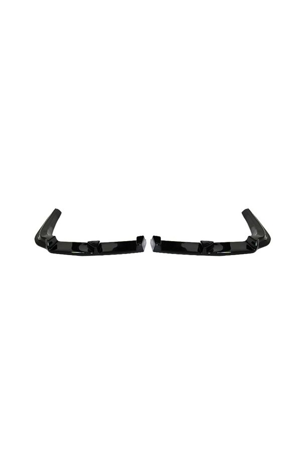 DELUXETUNING-Set 2 extensii bara spate universala, prelungire bara spate, coltare bara spate, negru lucios 1