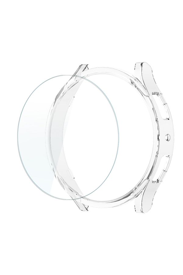 Choice-Galaxy Watch7 40mm Clear Case for Samsung Galaxy Watch7 6 5 4 40mm 44mm Screen Protector Hard PC Pro 1
