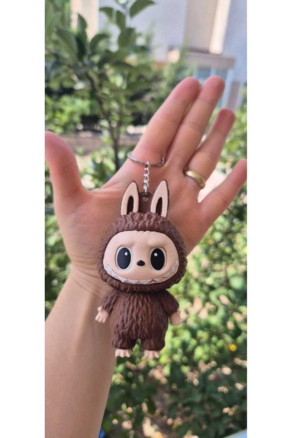 as alpa store-Labubu Keychain Bag Charm Accessory - 11 cm - 3D Print 1