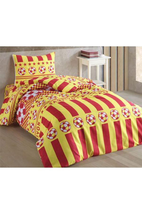 PAMUK DÜNYAM HOME-Taraftar Bedding Set Single Person 1