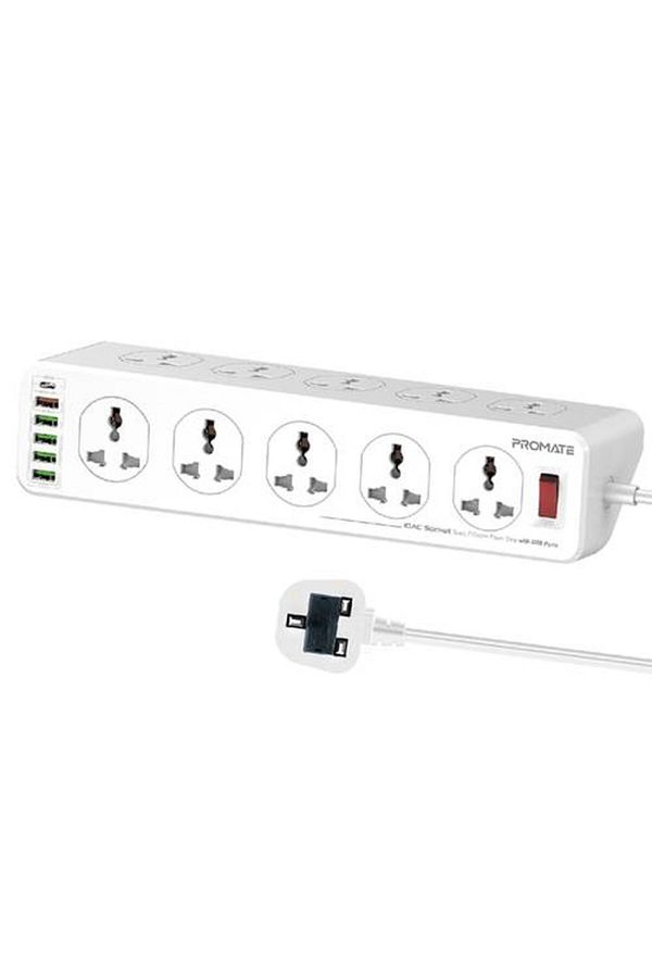 Promate-The perfect power distribution device PowerMatrix-3M 16-in-1 multi-port 1