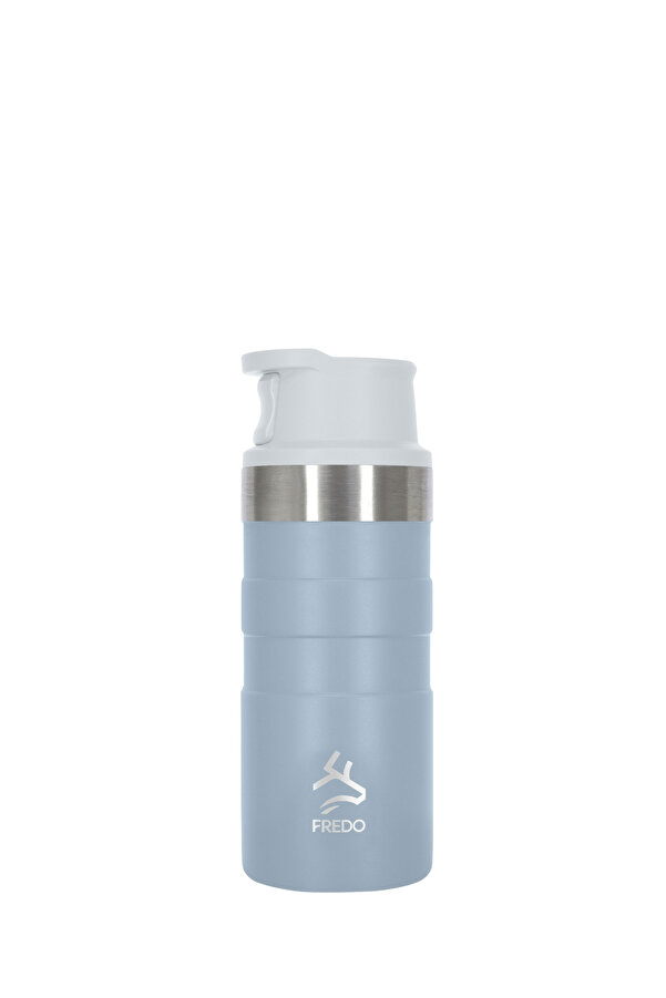 FREDO Comfort Therm Paslanmaz Çelik Bebek Mavisi Termos Bardak, Mug 350ml
