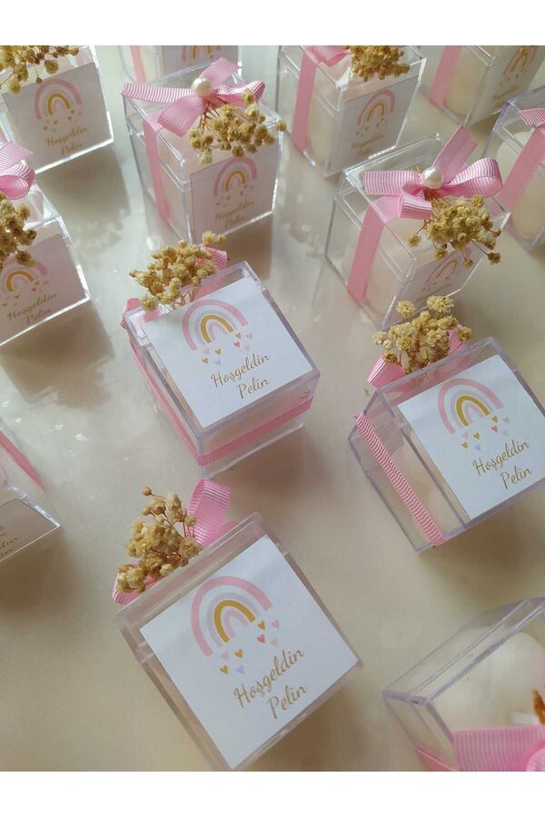 Genel Markalar Bebek Hediyesi Doğum Günü Bebek Mevlüt Bubble Mum - 15 Adet