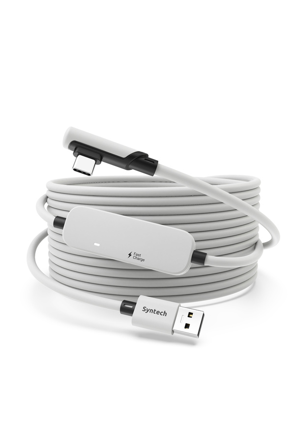 SYNTECH-| VR Headset Fast Charging Link Cable 5M | White 1