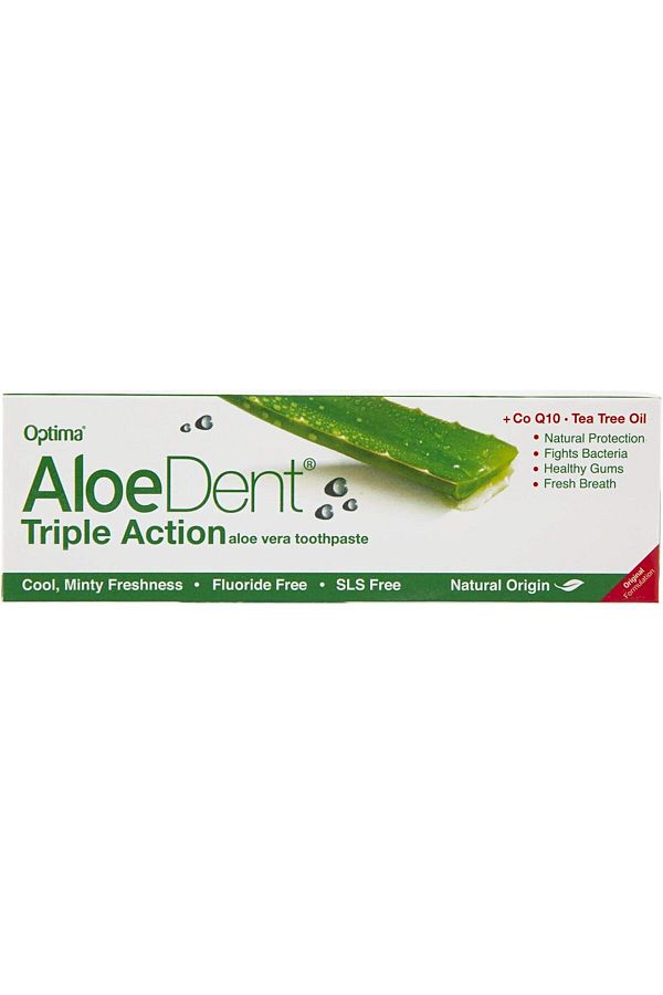 AloeDent-T.p 50 ml Triple Action 50ml (07188) --- ألودنت معجون اسنان ثلاثي المفعول 50مل 1