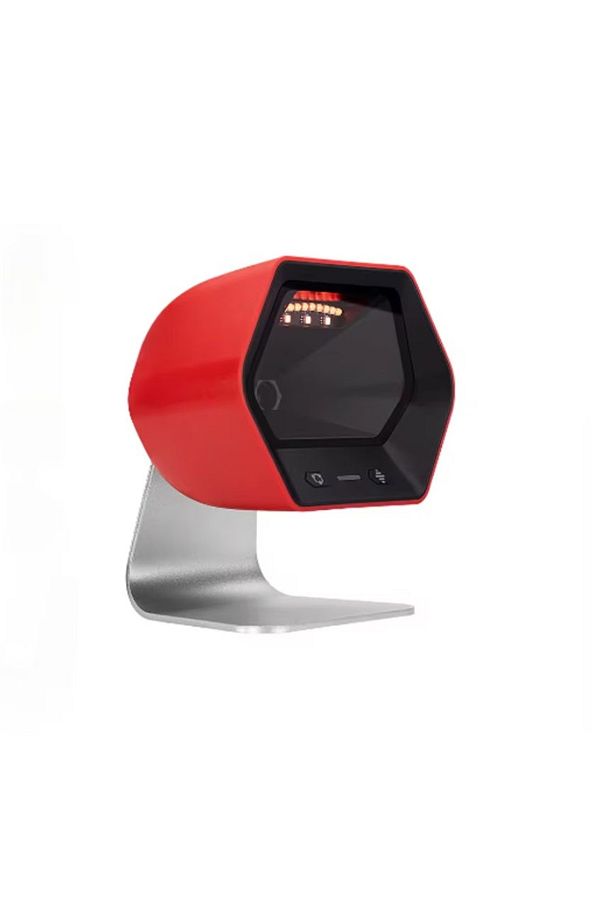 divendi-ro-Two-dimensional scanner, scans 1D, 2D and QR codes, red 1