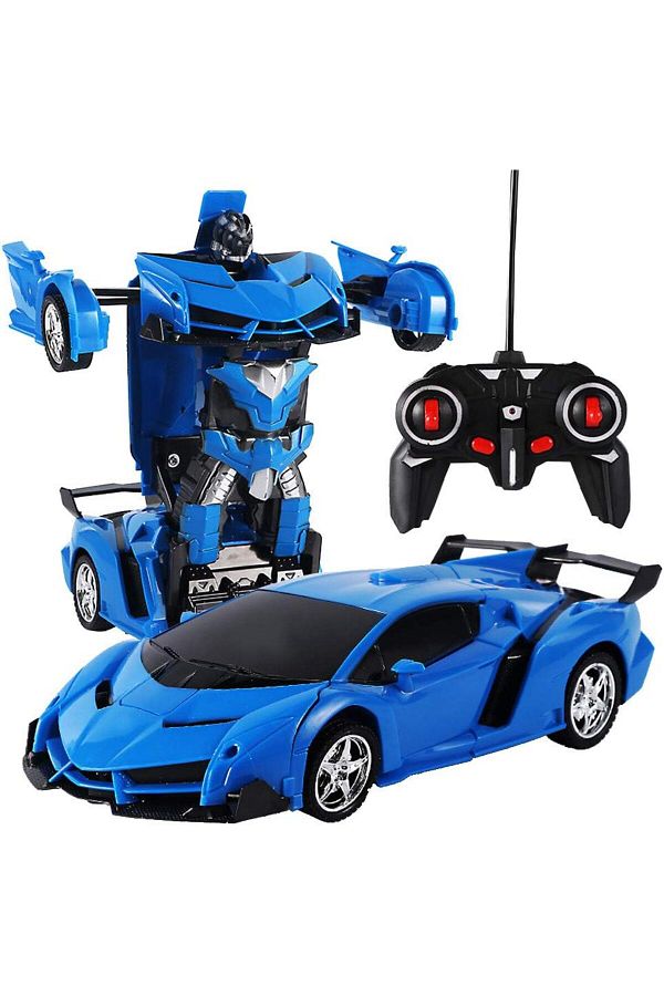 rexa-Super Power Transformer RC Robot Car – 2-in-1 Remote Control Car & Robot with Lights and Sound 1
