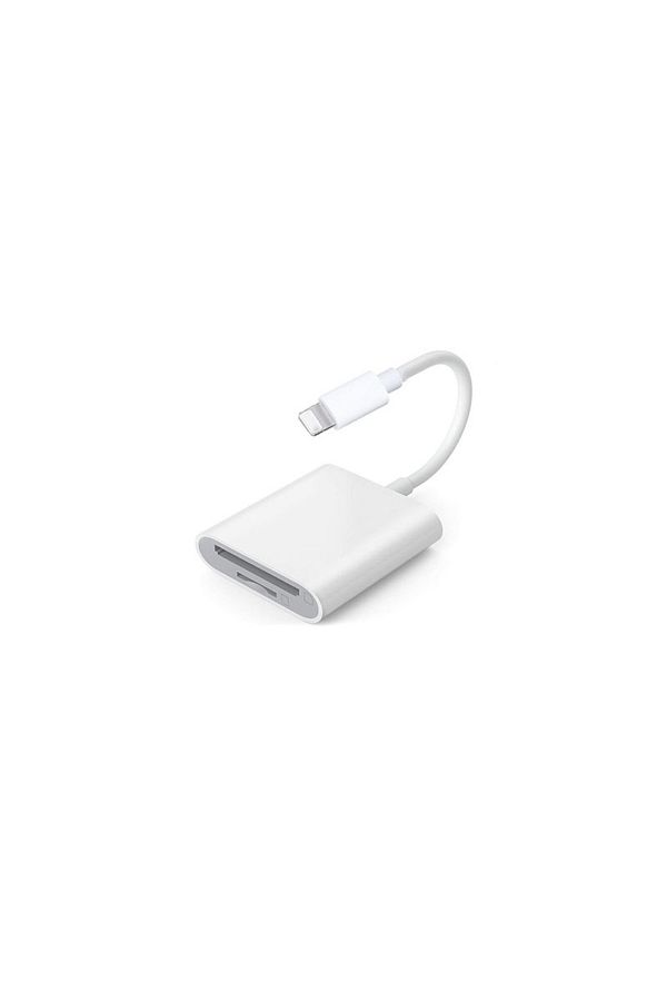 Choice-WHITE Single-wire 2-in-1 multi-function card reader, high transmission, durable, suitable for Apple 1