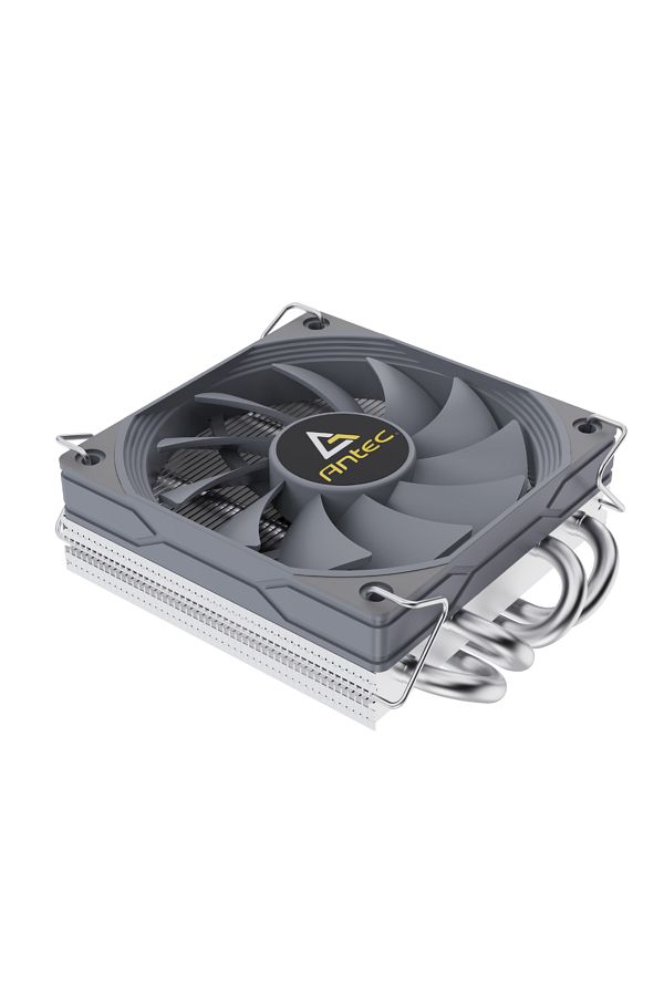 Choice-NO RGB GRAY A37 37mm Gary Antec A37 37mm ITX Low Profile CPU Cooler 92mm PWM fan 130W-TDP For Intel 1