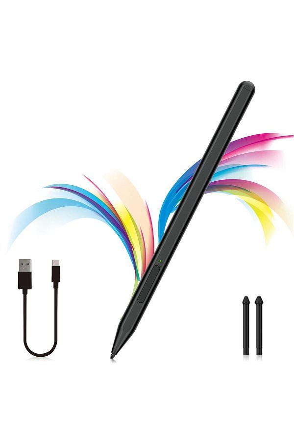 Choice-black Stylus Pen for Microsoft Surface Pro11/10/9/8/X/7+/6/5/4/3, Surface Go 4/3/2/1, Surface Laptop 1