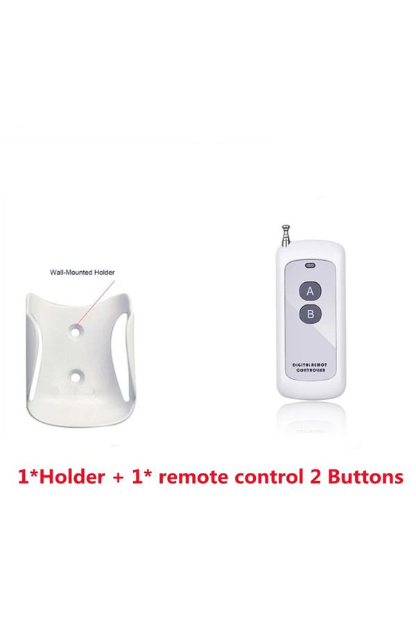 Choice-2CH add Holder 433MHz Remote Control Learning Code 1527 1000m Long Range Wireless Controller Transmi 1