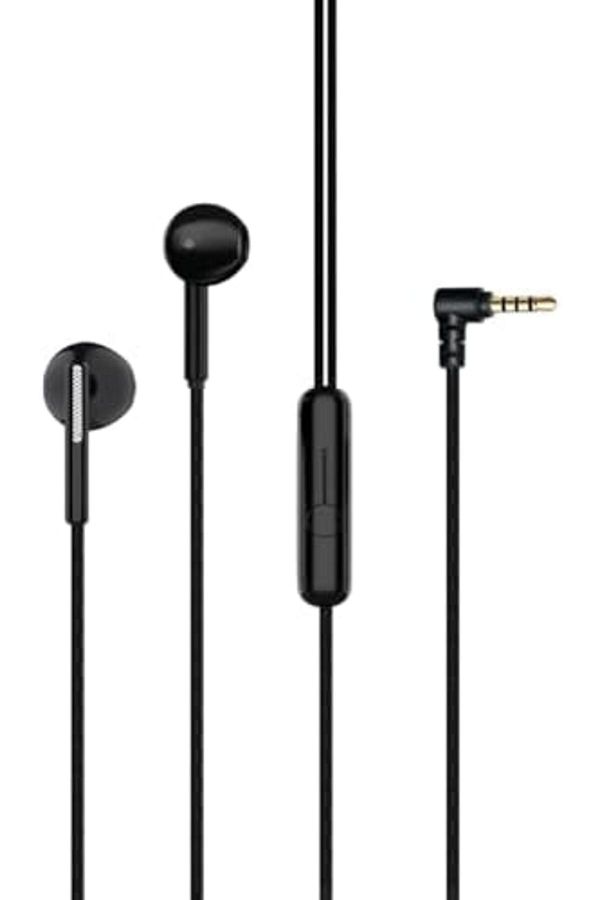 Generic-Wired Stereo Earphones with 3.5mm Plug - Hi-Fi Sound, Noise Isolation, Built-in Microphone, Nylon Br 1