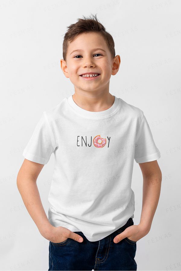 feinas-Tricou pentru copii - Bucurați-vă 1