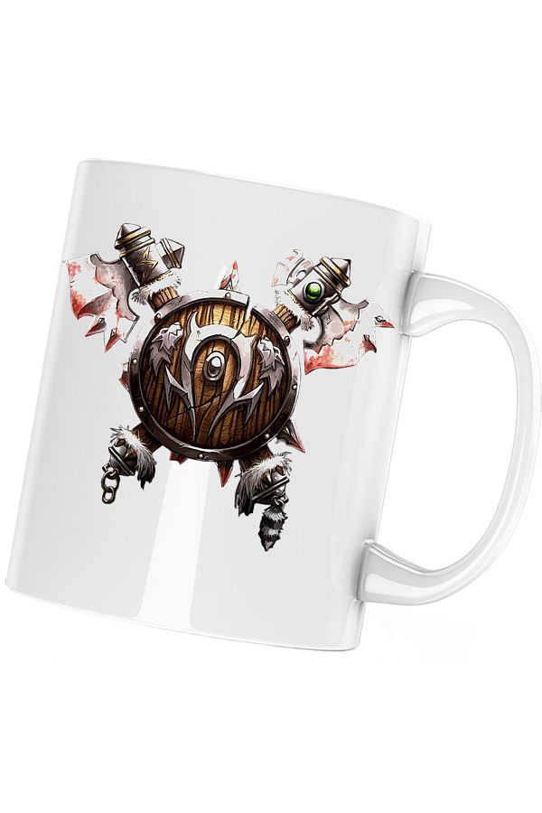OEM-Cana World of Warcraft Orc Race Crest WoW, alba, 330 ml 1