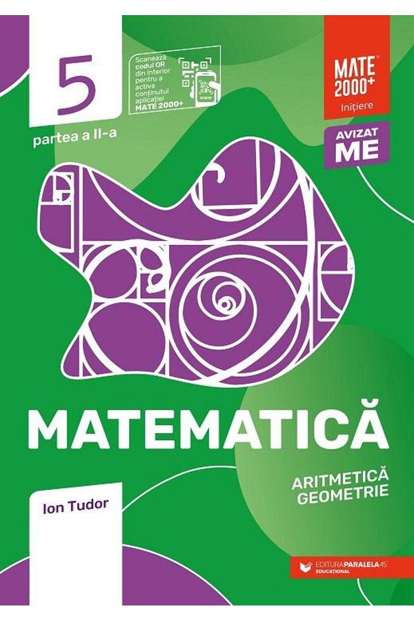 Editura Paralela 45-Mathematics. Arithmetic, algebra, geometry. Class 1