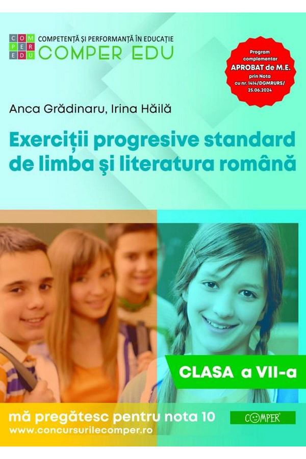 Editura Comper-Standard progressive exercises in language and literature 1