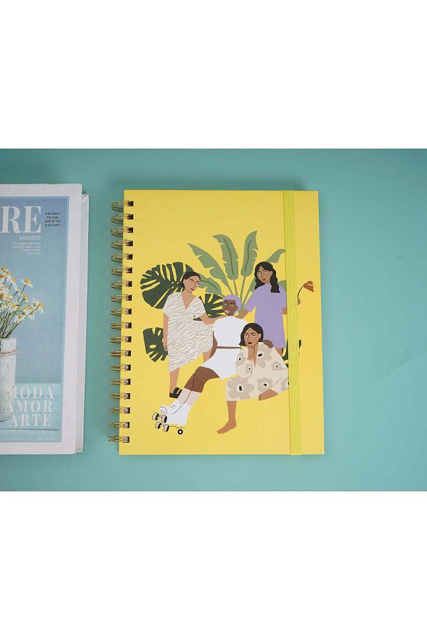 Midi-Figure printing coil notebook 1