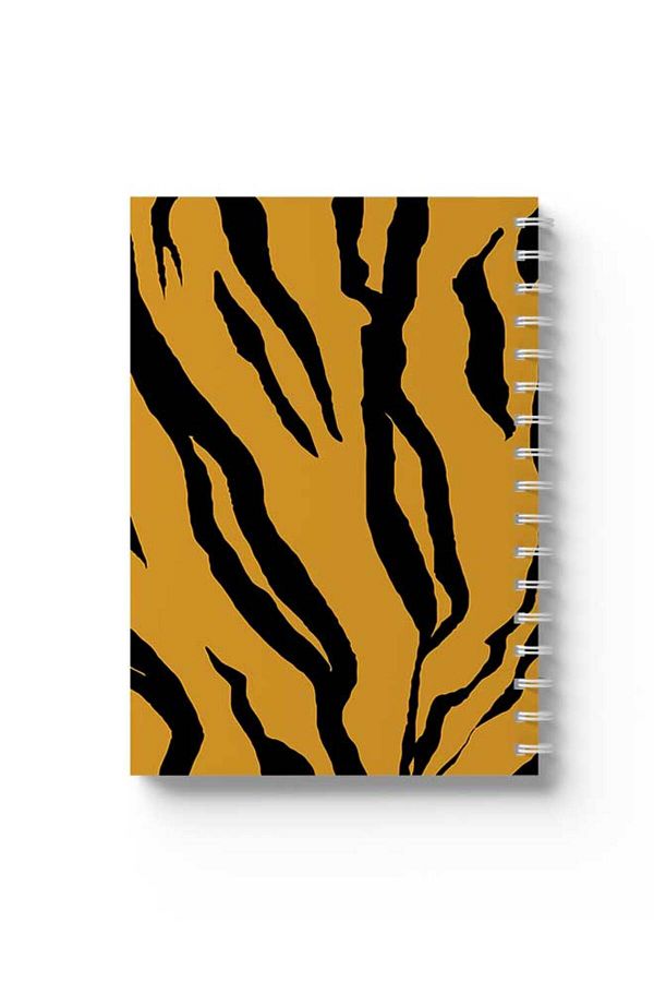 LOWHA-Spiral Notebook with Front and Back Hard Covers Featuring Cracks Design 1