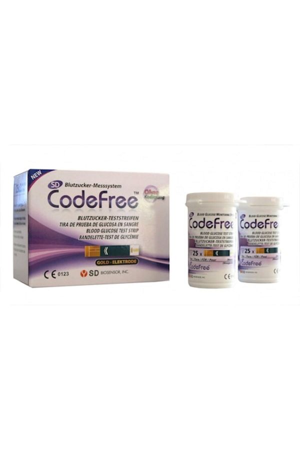 CODEBAR-Benzi de testare cu cod de diagnostic standard gratuit, 50 buc. 1
