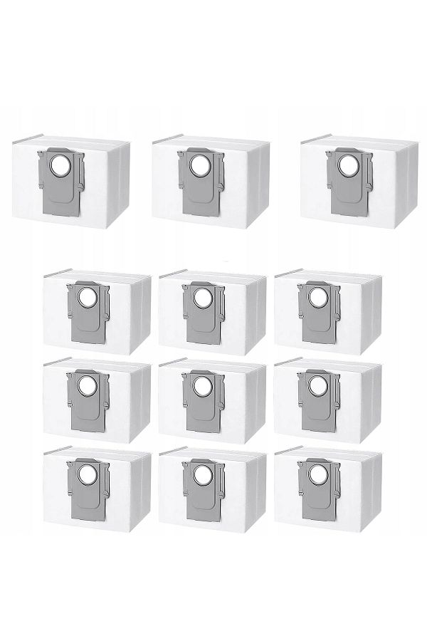 Rosfix-DustMaster BagSet X12 - Worki do stacji Xiaomi Roborock S7 S8 Q5 Q7 Q8 | 1,8L | 4-warstwowe 1