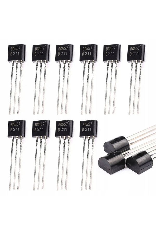 Rosfix-Tranzystor BC557 PNP Arduino 10szt. w obudowie TO-92 1