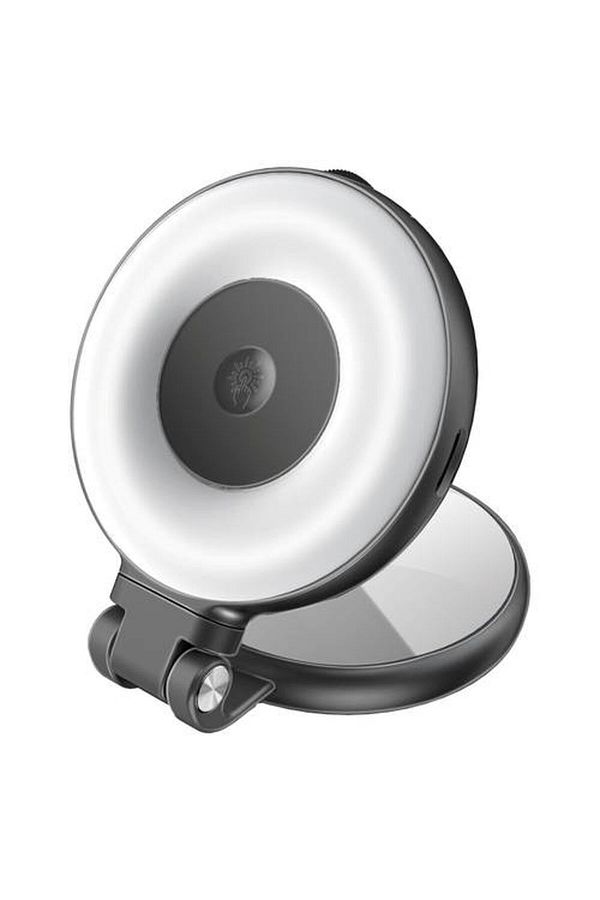 Promate-Promate Ultra-Slim LED Selfie Light with MagSafe Compatible, 3 Lighting Modes, Brightness Control, Built-in Mirror 1