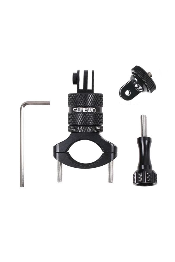 SUREWO-Handlebar Camera Mount, , Rotating, Compatible with Gopro Hero 13, Insta 360 X5 1
