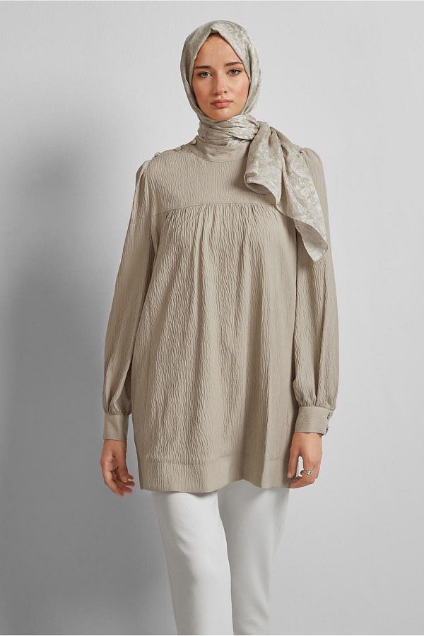 Alvina-Button Detail Tunic 45731 1