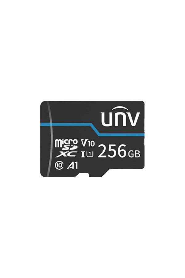 Uniview-Memory card 256GB, BLUE CARD - UNV TF-256G-T-L 1