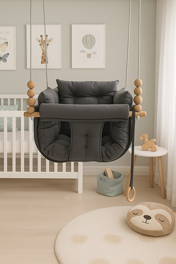 Jaju Baby Pofuduk Antrasit Salıncak