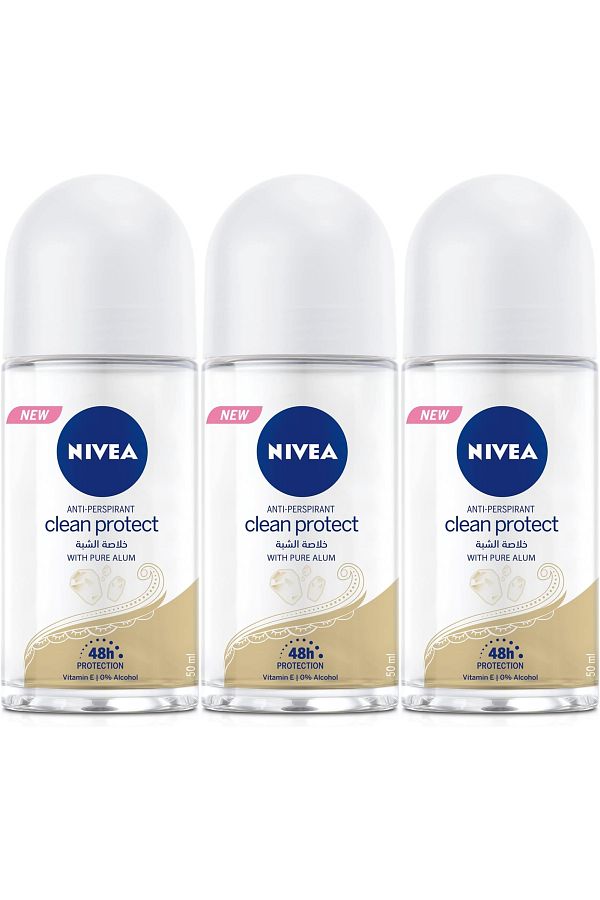 NIVEA-NIVEA Roll-On Deodorant 50ml with Alum Extract 1