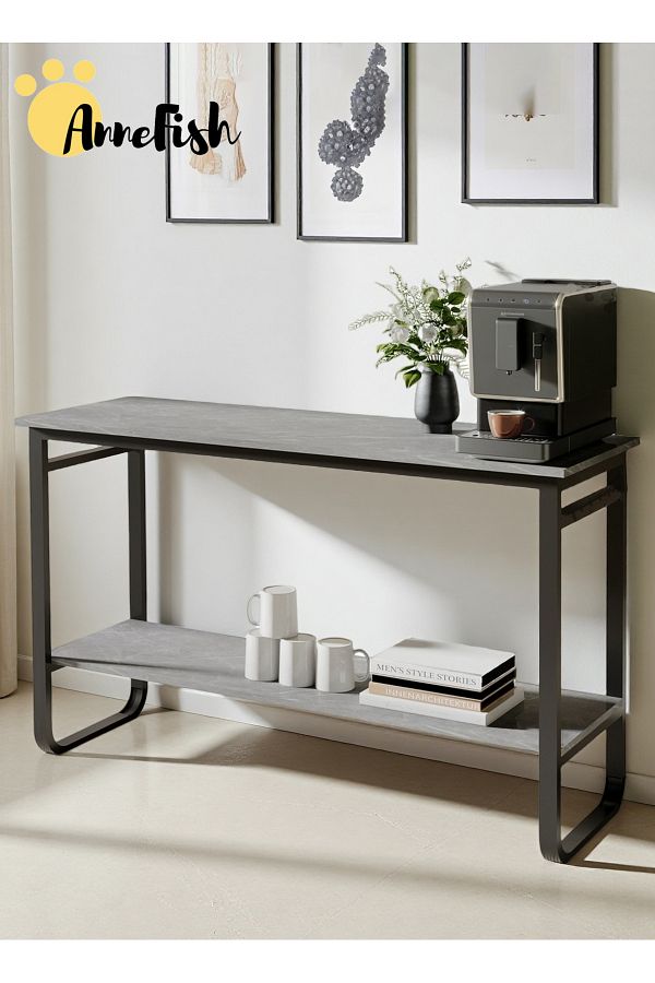 AnneFish-Console Table Office Table Rustic Entryway Table Display Table Couch Hallway Entrance Living Room 1
