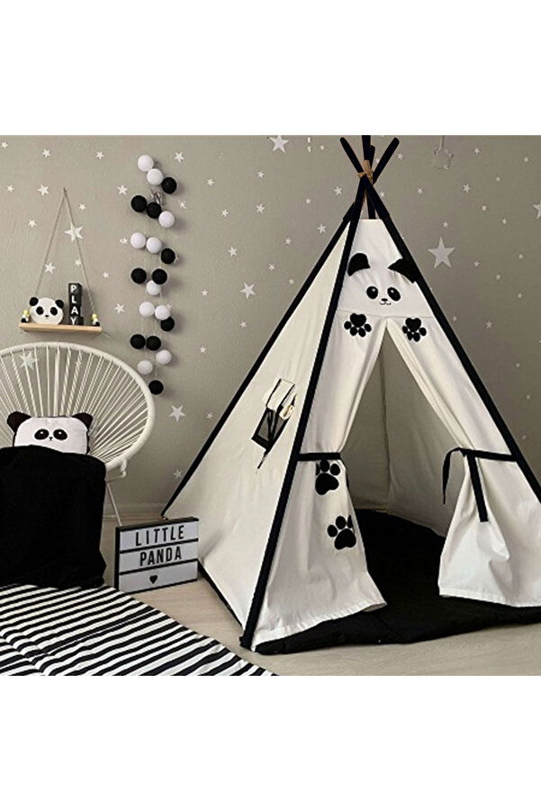 PAMUKA Oyun Çadırı Plus Panda & Oyun Halısı
