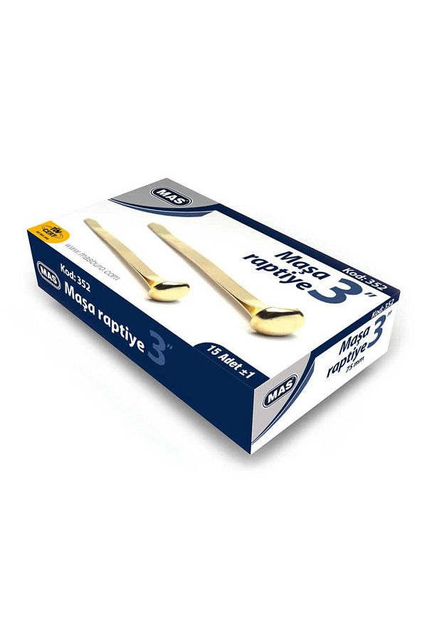 Mas-Tongs Fastener 3" (75 MM) Box of 15 1