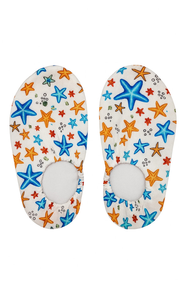 pufien Kaydırmaz Taban Çocuk Deniz Ayakkabısı Bebek Havuz Patiği Nefes Alabilen Mayo Kumaşı