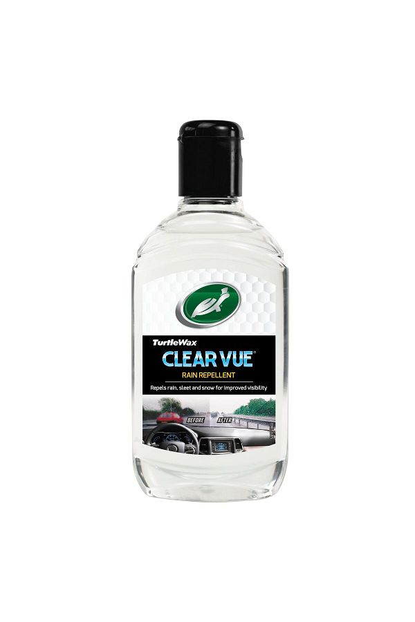 Turtle Wax-Clear Vue Rain Repellent 300ml – Improves Visibility By Repelling Rain, Sleet, And Snow 1