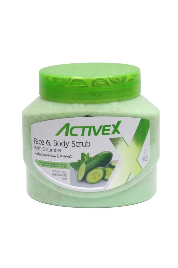 Activex-Active X Face & Body Scrub 500ml - Cucumber 1