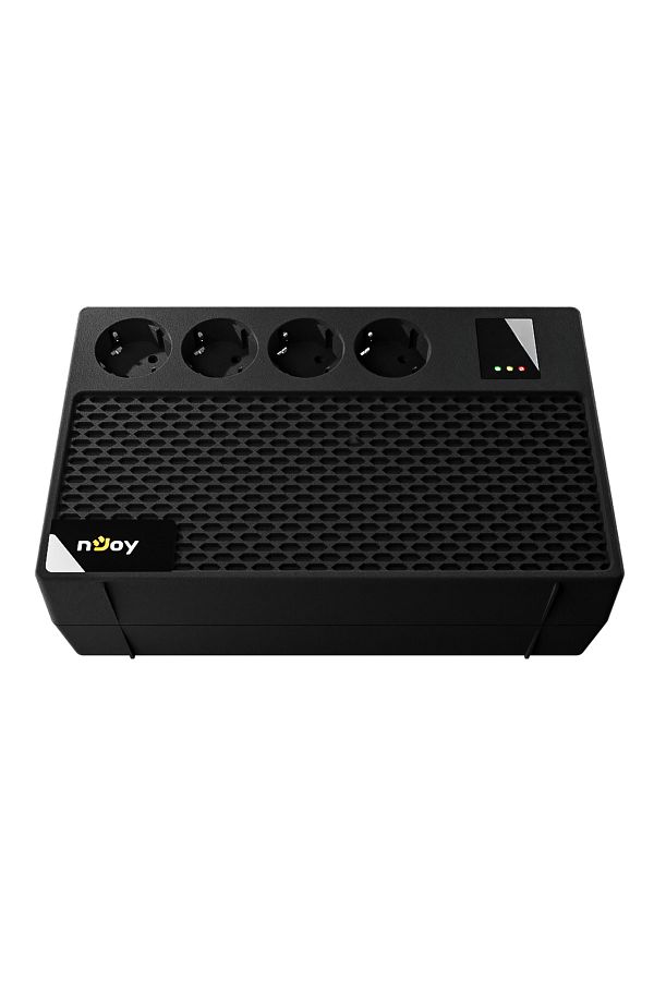 nJoy-UPS Renton 650 Plus, 650VA / 360W, 4x Schuko sockets connected to the battery, without LCD display, 1