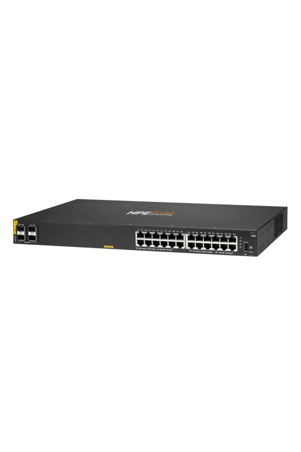 Aruba Networks-HPE Aruba Networking CX 6100 24G Class4 PoE 4SFP+ 370W Switch 1