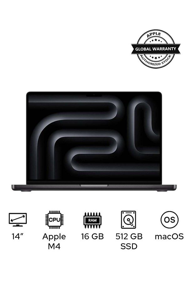 Apple-MacBook Pro MW2U3 Liquid XDR Retina 14-Inch Display, M4 Chip 10-Core CPU, 10-Core GPU Processo 1