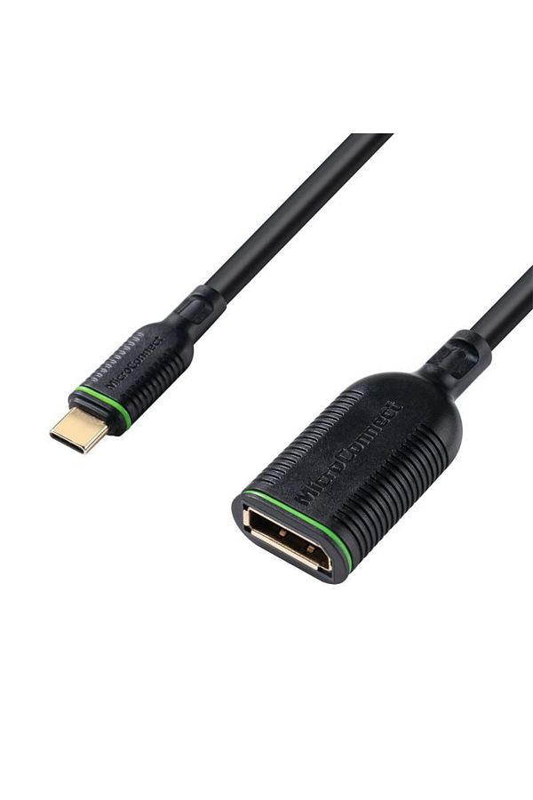 MicroConnect-Adaptor USB-C la DisplayPort 0.2m Negru 8J4D8E9, MC-USBCDP-A 1
