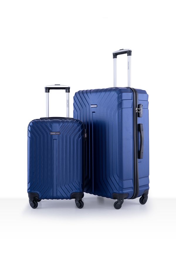 PARAJOHN-Vector 2-piece Luggage Set Abs Hard Shell Check-in Trolley Bag With 360° Spinner Wheels & Lock 1