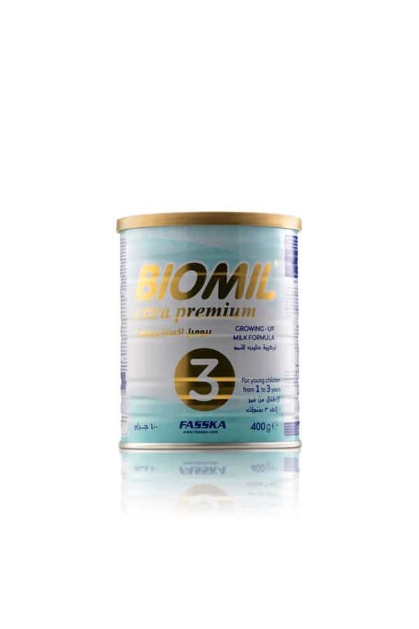 Biomil-حليب الأطفال بيوميل إكسترا بريميوم 3 - Extra Premium 3 Baby Milk Powder - 400 grams 1