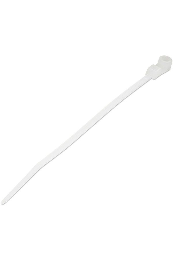 Electronica-Cleme de cablu StarTech.com de 10 cm cu orificiu de montare, lățime de 2 mm, diametru fascicul de 24 mm 1