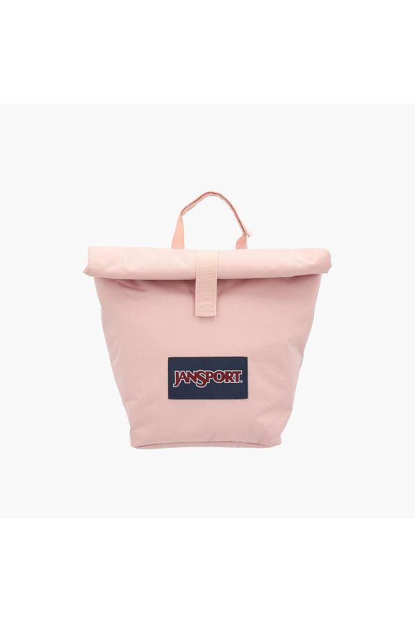 Jansport-Logo Applique Lunch Bag with Hook and Loop Closure 1