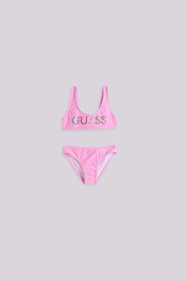Guess-Girl Pink Bikini 1