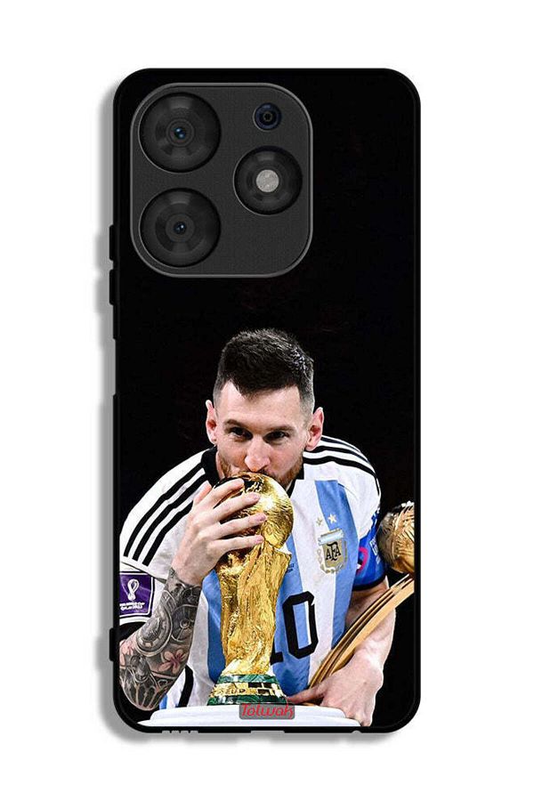 Tolwak-Tecno Spark 10 Pro Protective Case Cover Messi 1