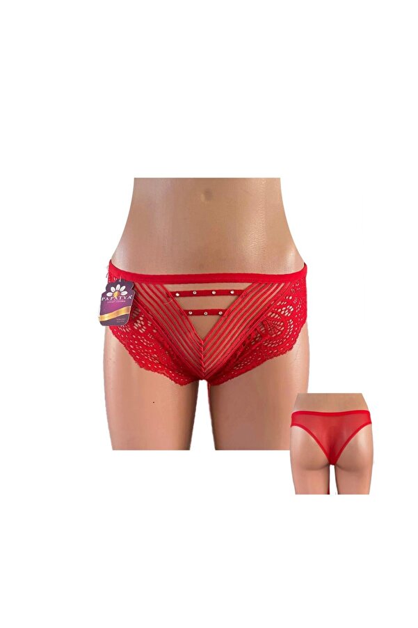 Papatya-5206 Women's Lace Slip Panties 1