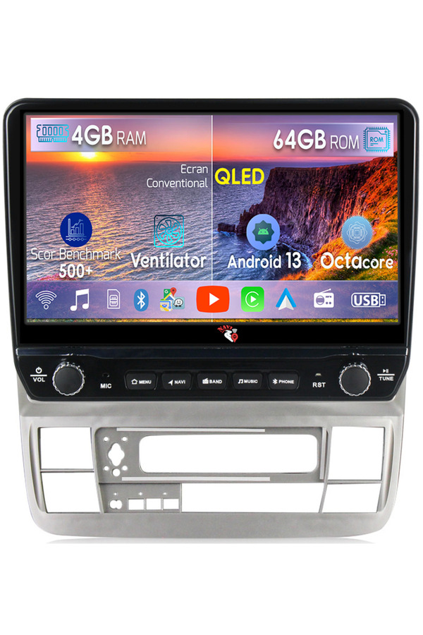 navi-it-Dedicated navigation Alphard 2002-2007 with rotary buttons model 2024, 4 GB RAM 64 ROM, Quadcore, Andr 1